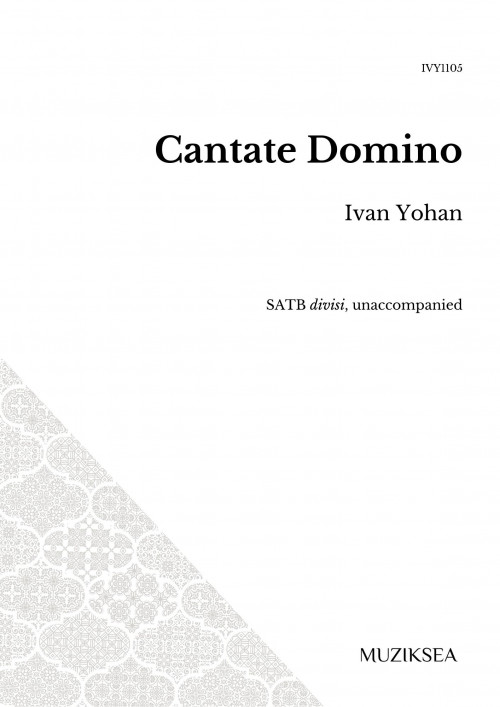 Cantate Domino (SATB)