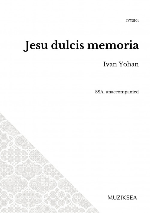 Jesu dulcis memoria (SSA)