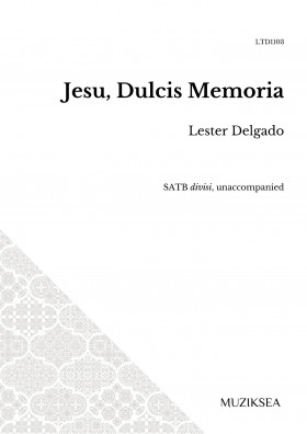Jesu, Dulcis Memoria (SATB)