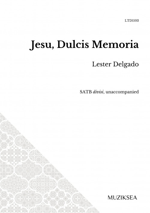 Jesu, Dulcis Memoria (SATB)