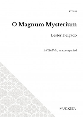 O Magnum Mysterium (SATB)