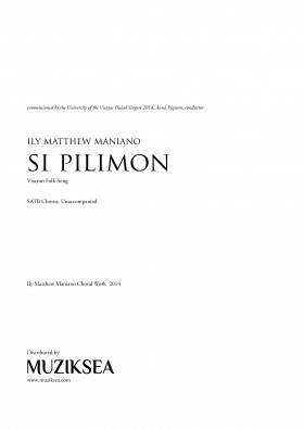 Si Pilimon (SATB)