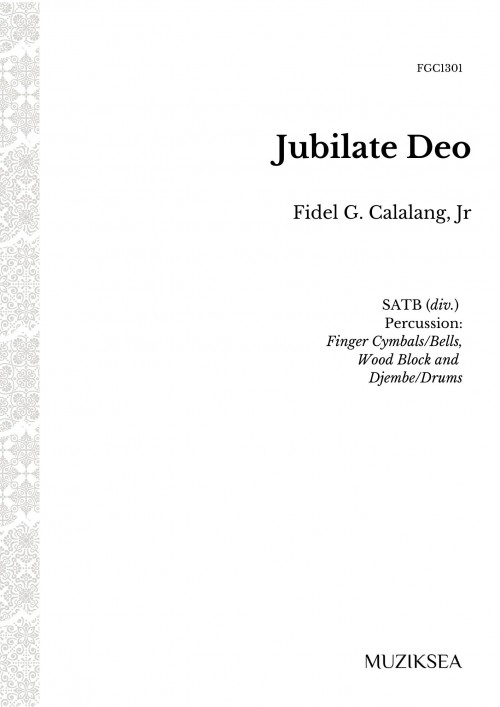 Jubilate Deo (SATB)