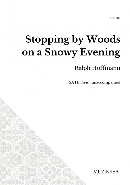 Stopping by Woods on a Snowy Evening (SATB)