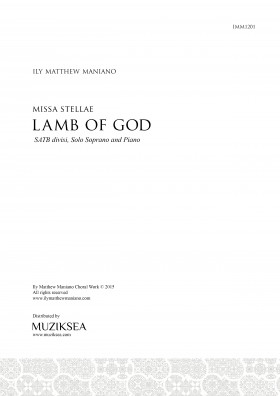 Lamb of God (from Missa Stellae) (SATB)