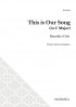 This is Our Song (in C Major) (Unison)