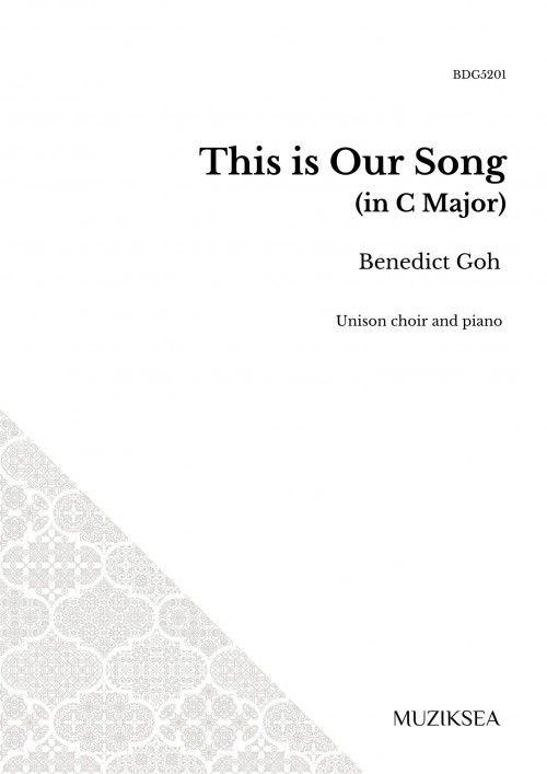 This is Our Song (in C Major) (Unison)