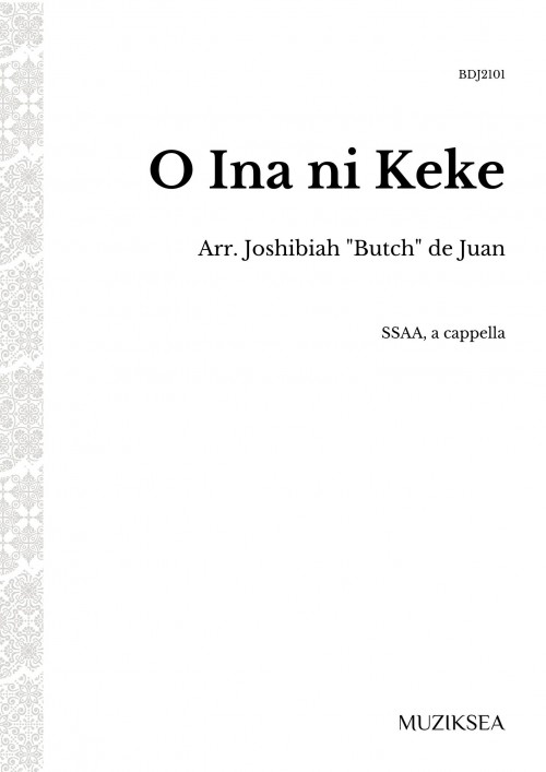 O Ina ni Keke [Oh, mother, where are you going] (SSAA)