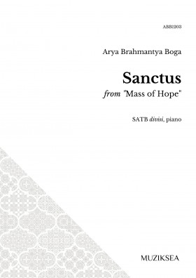 Sanctus (from Mass of Hope) (SATB)