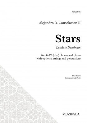 Stars (Laudate Dominum) (SATB) - Full Score and Instrumental Parts