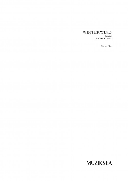 Winter Wind (Sanctus) (SSA)