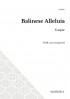 Balinese Alleluia (TTBB)