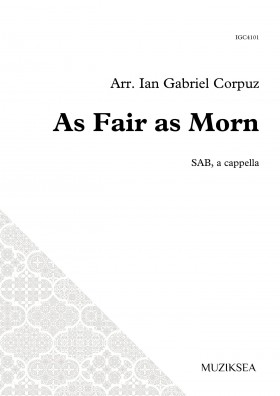 As Fair as Morn (SAB)