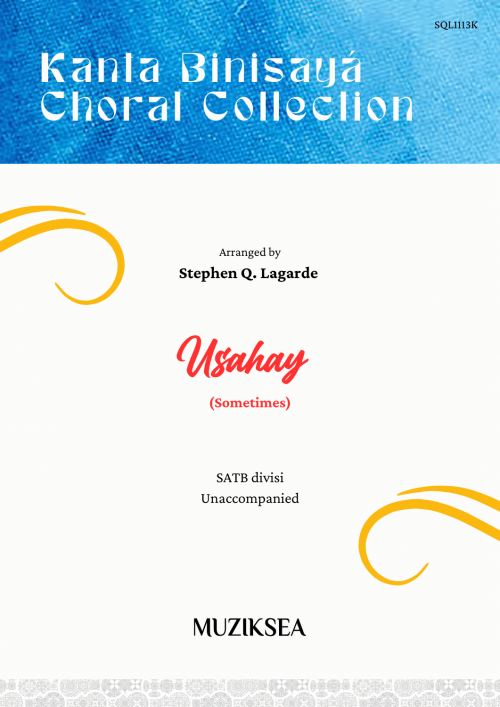 Usahay [Sometimes] (SATB)