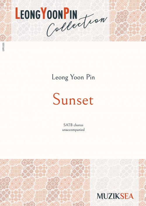 Sunset (SATB)