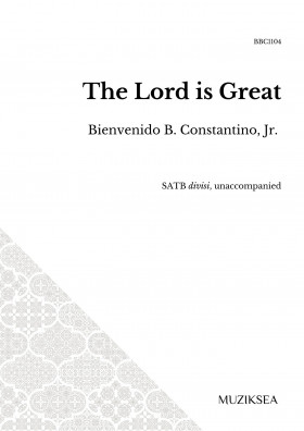 The Lord is Great (SATB)