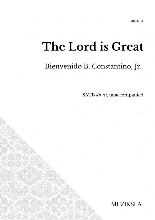 The Lord is Great (SATB)